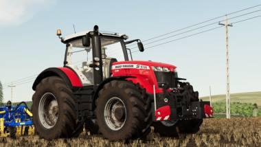 Трактор Massey Ferguson 8700S v 1.2 для Farming Simulator 2019