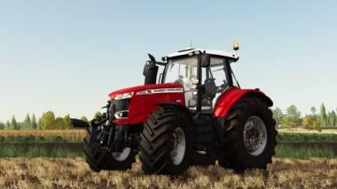 Трактор Massey Ferguson 7700S v 1.2.1 для Farming Simulator 2019