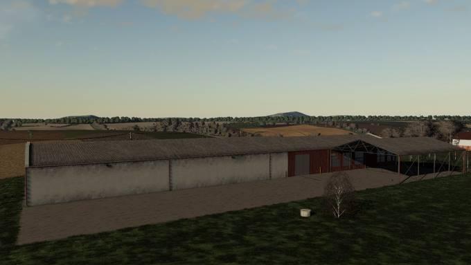 Хранилище зерна Grain Storage v 1.0.0.1 для Farming Simulator 2019