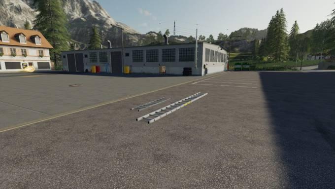 Пак лестниц Ladder Pack v 1.0 для Farming Simulator 2019