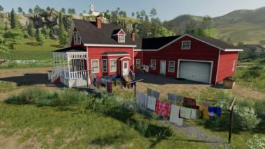 Пак покупаемых объектов West Pack Decoration Hills v 1.0 для Farming Simulator 2019