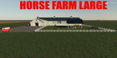 Конюшня HORSE FARM V1.0.0.0 для Farming Simulator 2019
