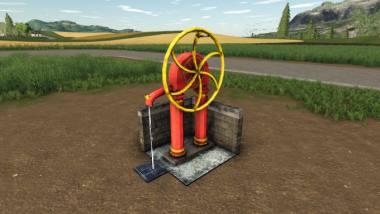 Источник воды POMPE A EAU ANCIENNE V1.0 для Farming Simulator 2019