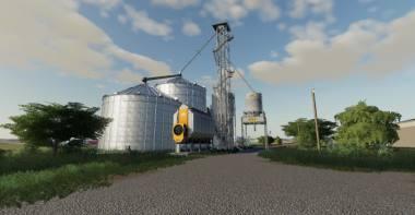 Хранилище GSI GRAIN STORAGE BINS V1.0 для Farming Simulator 2019