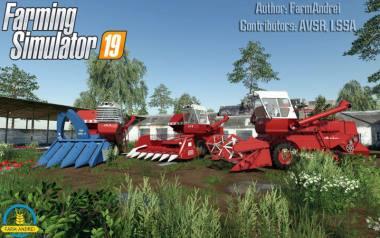 Комбайн СК 5 Нива v 1.0  для Farming Simulator 2019