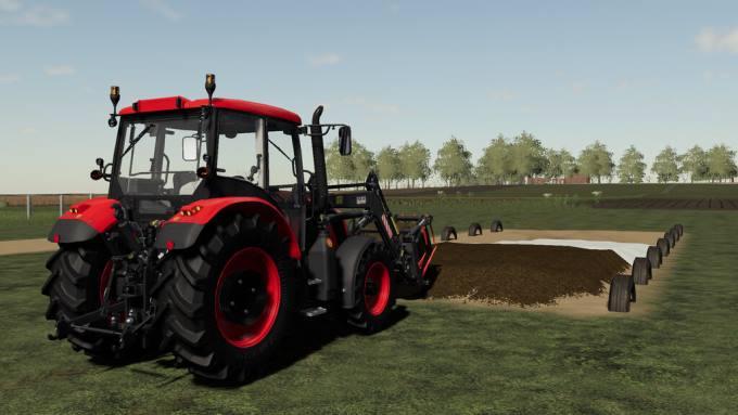 Пак силосных ям Silage Silos v 1.1 для Farming Simulator 2019