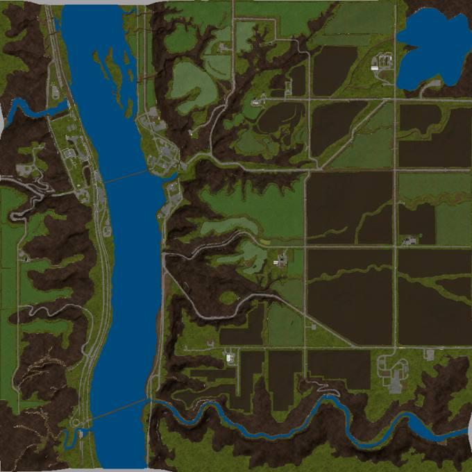 Карта FS19 UMRV V1.2 для Farming Simulator 2019