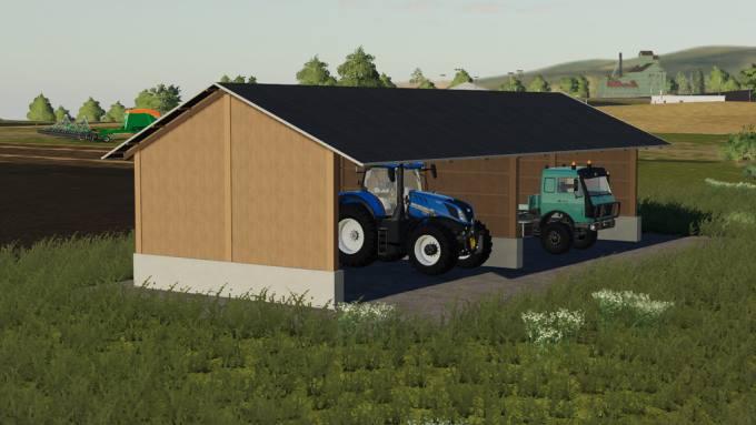 Навес Wolf System Shed v1.0 для Farming Simulator 2019