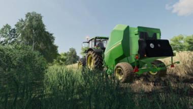 Тюкопресс JOHN DEERE V461M V1.0.0.0 для Farming Simulator 2019