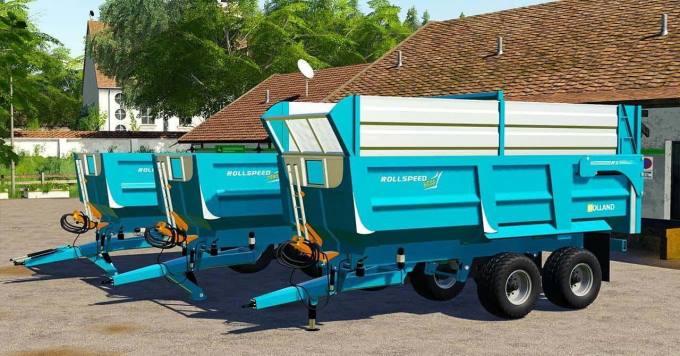 Пак прицепов PACK ROLLAND V1.0.0.0 для Farming Simulator 2019