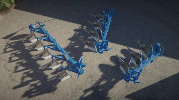 Пак плугов FS19 OVERUM PACK V1.0 для Farming Simulator 2019