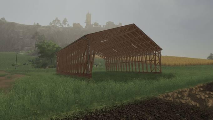 Пак навесов Hala Pack v 1.0 для Farming Simulator 2019