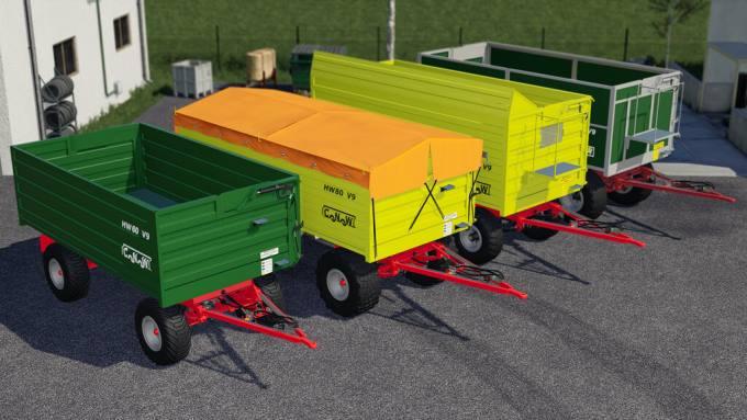 Пак прицепов Conow V9 v 1.0.0.1 для Farming Simulator 2019