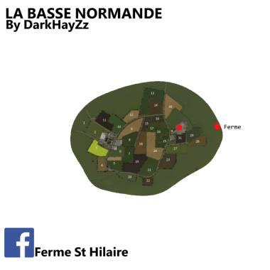 Карта LA BASSE NORMANDE V1.0.0.0 для Farming Simulator 2019