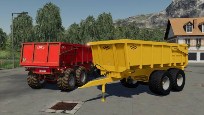 Прицеп Lizard ORMTP 240 v 1.0 для Farming Simulator 2019