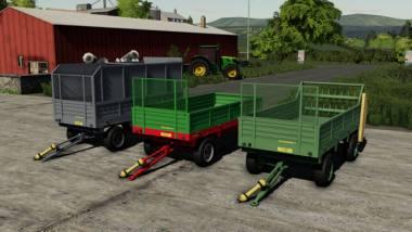 Разбрасыватель навоза Lizard N-235/1 v 1.0 для Farming Simulator 2019