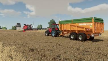 Прицеп Dangreville BB18T v 1.0 для Farming Simulator 2019