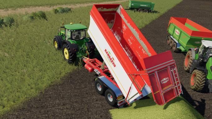 Прицеп Randazzo Tandem T60 PP v 1.0 для Farming Simulator 2019