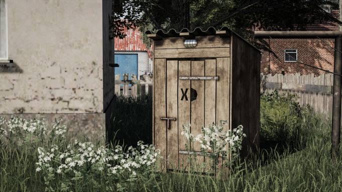 Пак туалетов Wooden toilet v 1.0 для Farming Simulator 2019