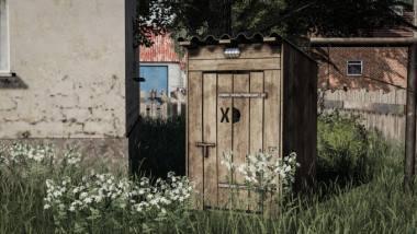 Пак туалетов Wooden toilet v 1.0 для Farming Simulator 2019