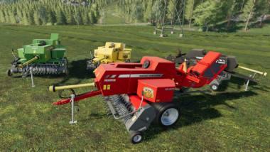 Тюкопресс Massey Ferguson Hesston 1840 v 1.0 для Farming Simulator 2019