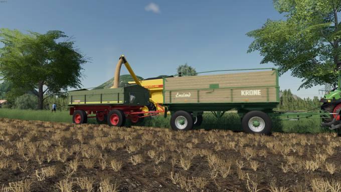 Пак прицепов Old Multipurpose Tipper v 1.0 для Farming Simulator 2019