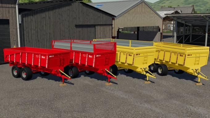Прицеп Maitre BMM 180 v 1.0 для Farming Simulator 2019