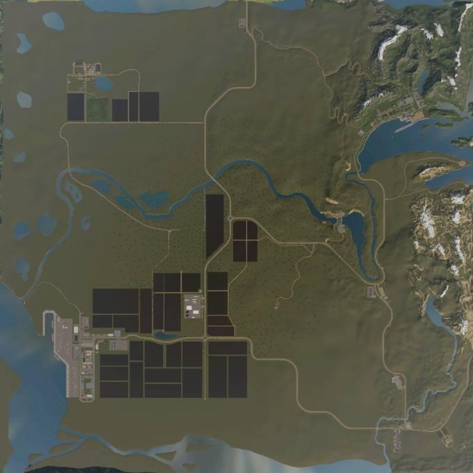 Карта LAS ESTANCIAS MAP V1.0.0.0 для Farming Simulator 2019