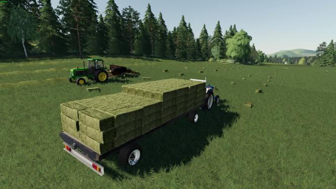 partial hay bales in farming simulator 14