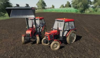 Пак тракторов ZETOR XX20 PACK V1.0.0.0 для Farming Simulator 2019