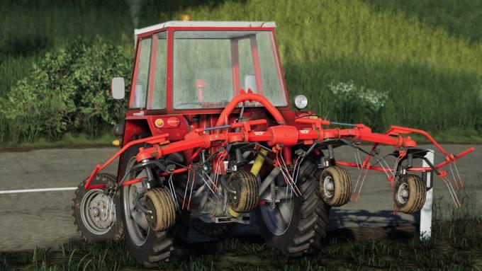 Сеноворошилка SIP Spider 350/4 ALP v1.0 для Farming Simulator 2019