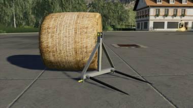 Вилы для тюков Pic Bottes v 1.0 для Farming Simulator 2019