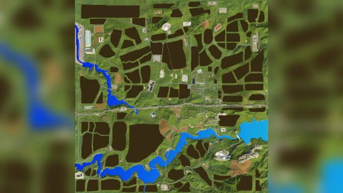 Карта Iberians South Lands v 1.0 для Farming Simulator 2019