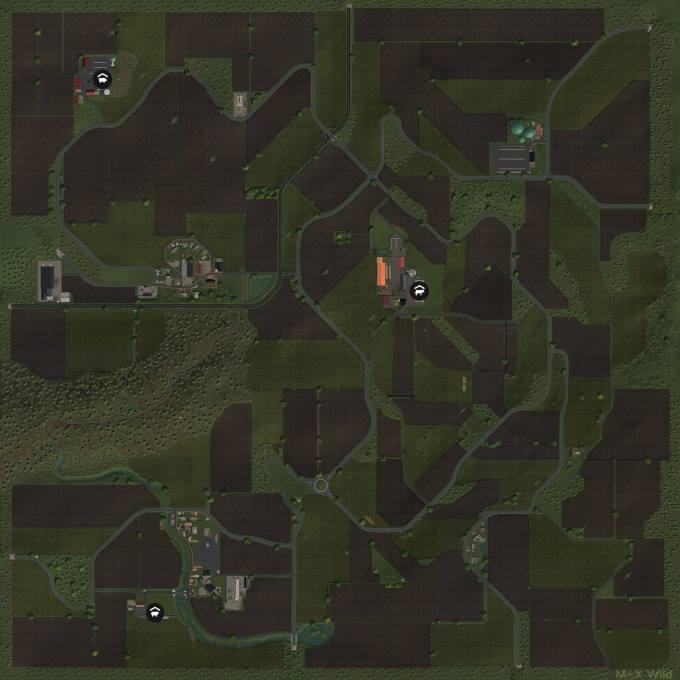Карта EBELSBACH V2 BUG FIX для Farming Simulator 2019