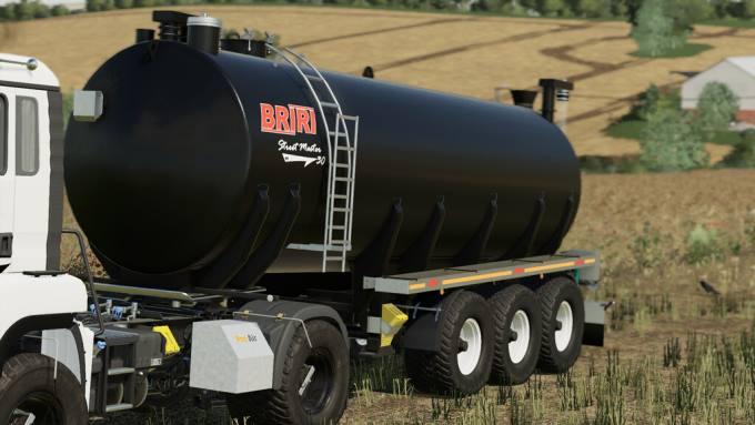 Цистерна для жидкого навоза Briri Street Master 30 v1.0 для Farming Simulator 2019