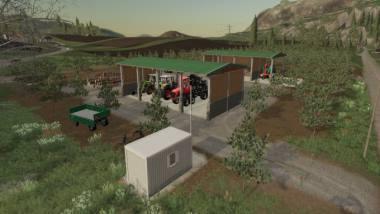 Пак объектов LumberjackCamp v1.0 для Farming Simulator 2019