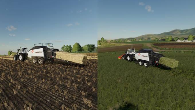 Пак для тюковки New Bales v1.2 для Farming Simulator 2019