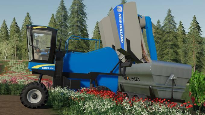 Прицеп для винограда DRL140N v1.0 для Farming Simulator 2019
