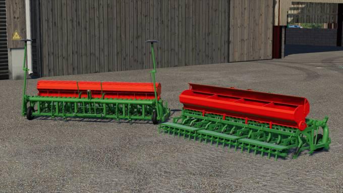 Сеялка Lizard GC 4M v1.0.1.0 для Farming Simulator 2019