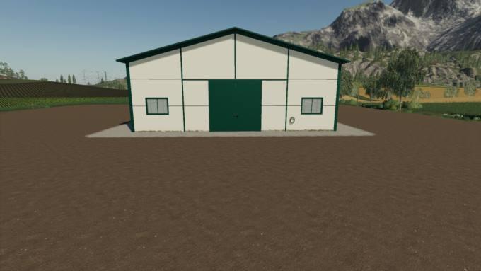 Гараж Shed Spanish v1.0 для Farming Simulator 2019