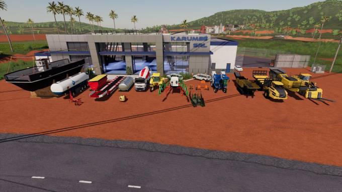 Пак техники FS19 MCE MACHINERY PACK V0.7 для Farming Simulator 2019
