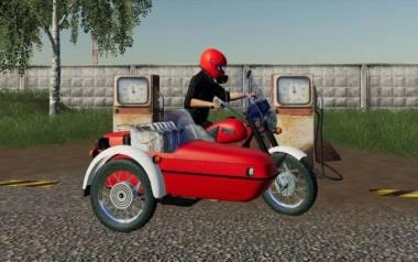 Мотоцикл ИЖ Планета 5 v1.0 для Farming Simulator 2019