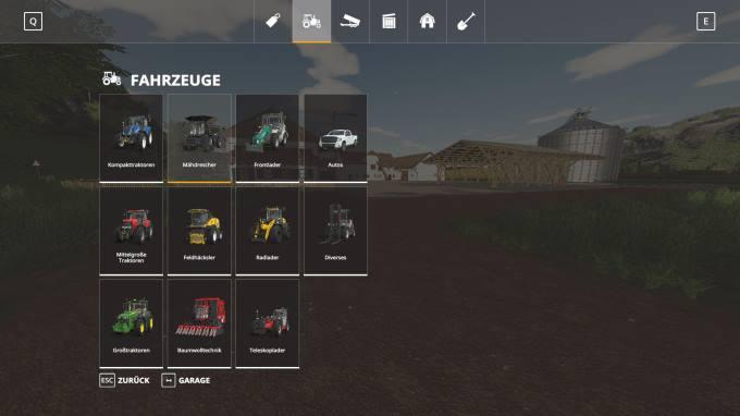 Скрипт ALLE STANDARD FAHRZEUGE WERDEN DEAKTIVIERT V1.0.1 для Farming Simulator 2019