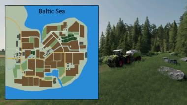 Карта Baltic Sea v v 1.1.0.1 для Farming Simulator 2019