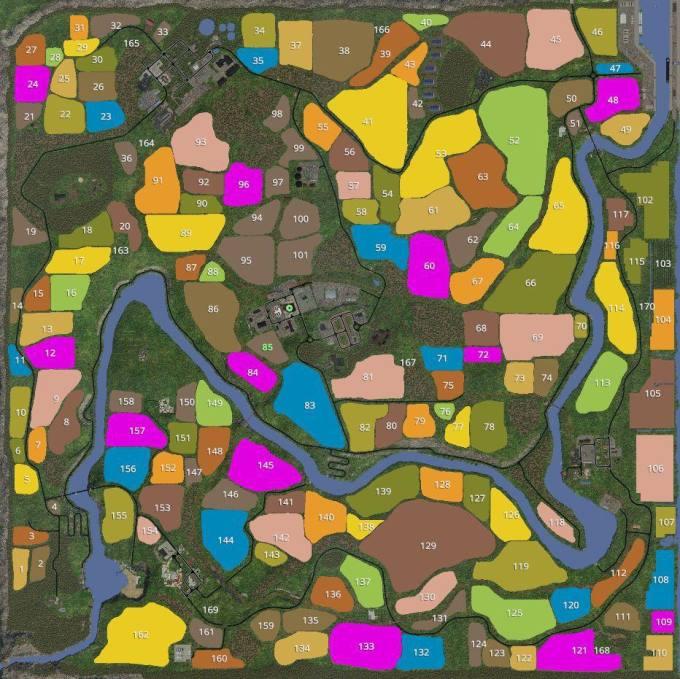 Карта HOT ONLINE F4RM 2020 + PRODUCTION AND TECHNOLOGY PACK V2.0.2 для Farming Simulator 2019
