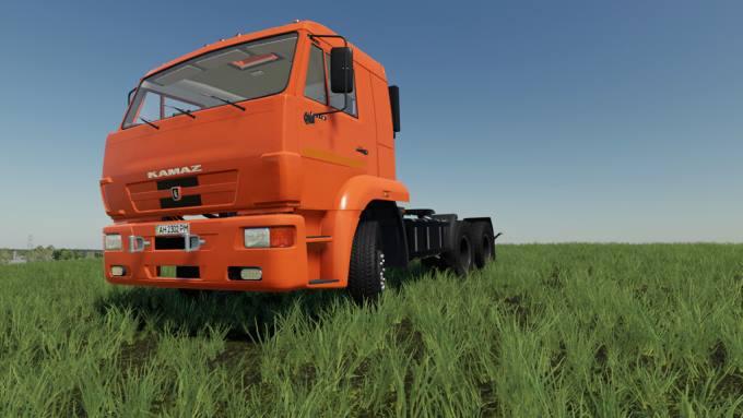 Тягач КамАЗ 65116 v1.0 для Farming Simulator 2019