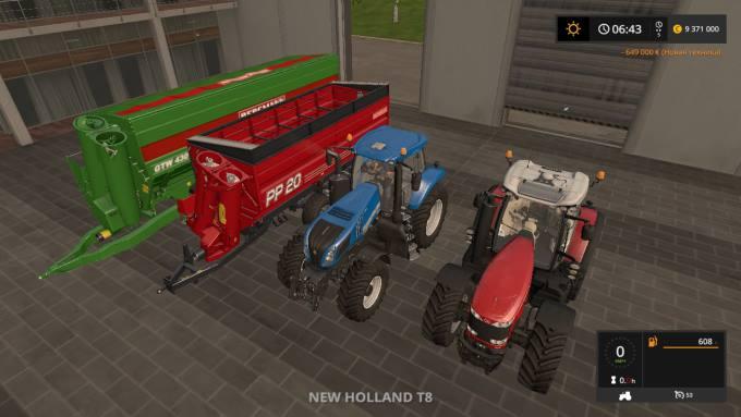 Пак прицепов перегрузчиков bergmannGTW430/metalTechPP20 v 1.0 для Farming Simulator 2017