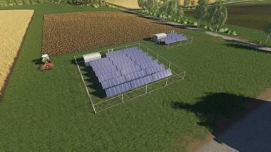 Пак солнечных панелей Solar Field Large And Small v1.0 для Farming Simulator 2019