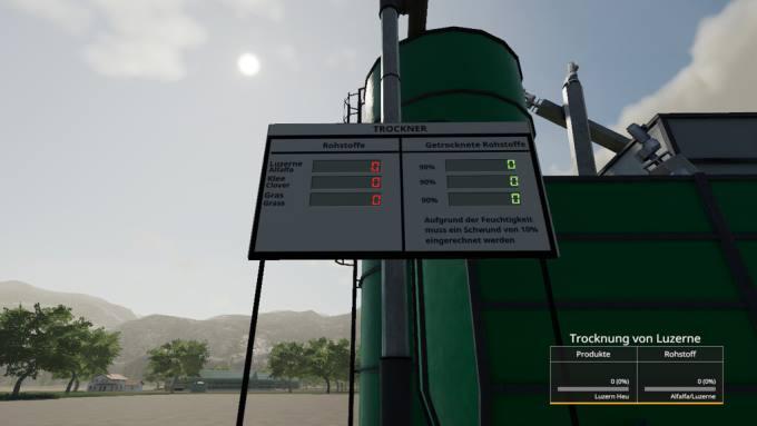 Сеносушилка GlobalCompany - Multi Dryer v1.0 для Farming Simulator 2019