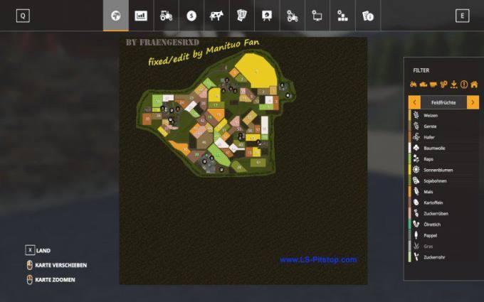 Карта FRANKEN MAP V2.0.0.0 для Farming Simulator 2019